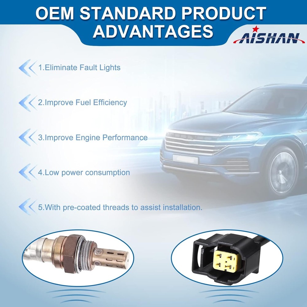 2PC O2 Oxygen Sensor Upstream/Downstream Compatible with Dodge Ram Caravan Frees