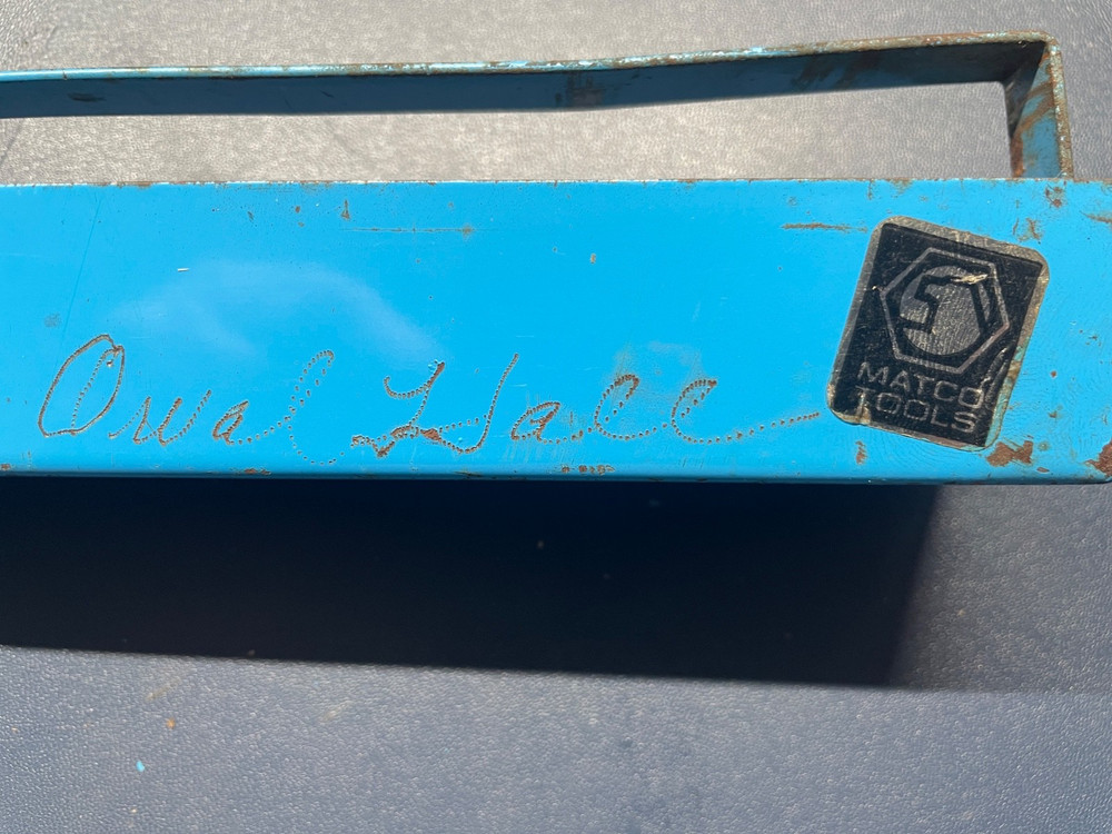 MATCO TOOLS 15-1/4" Blue Shallow Socket Tray Carrier