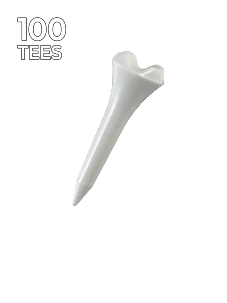 1-1/2" Pride Performance Golf Tee White 100 Count