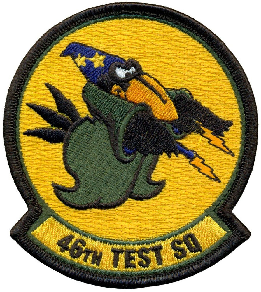 USAF 46th TEST SQUADRON – WIZARD PATCH