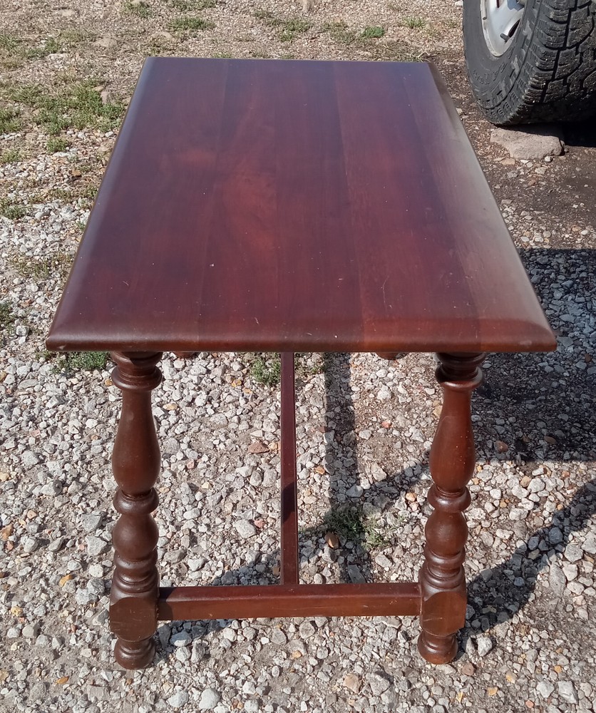 Mid Century Solid Walnut Bench or Table (VB-110)