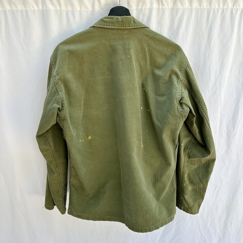 WWII US Army 3rd Pattern HBT Jacket Korean War Named
