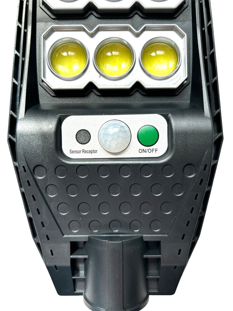 Solar LED Spotlight 400W IP66 with Remote Control Bracket 2 Light Modes