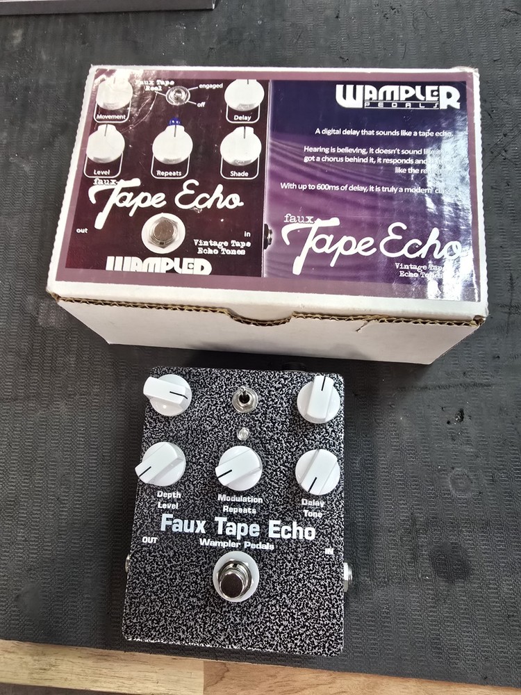 Wampler Faux Tape Echo Delay Effects Pedal