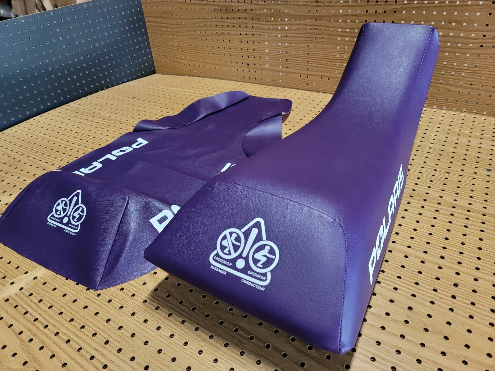 POLARIS SCRAMBLER 250 400 500 SEAT COVER 1995 TO 2003 (PURPLE) [P*-35]