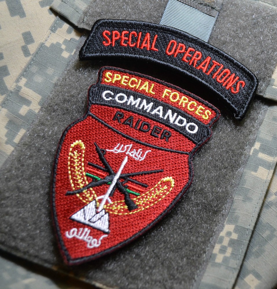 KANDAHAR JOINT TASK FORCE ANA COMMANDO velkrö SET: MARSOC RAIDERS + SP OPS TAB