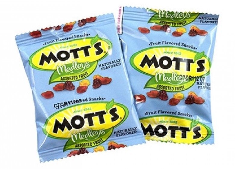 Mott's Fruit Flavored Snacks Assorted Fruit Candy 90 ct 72 oz