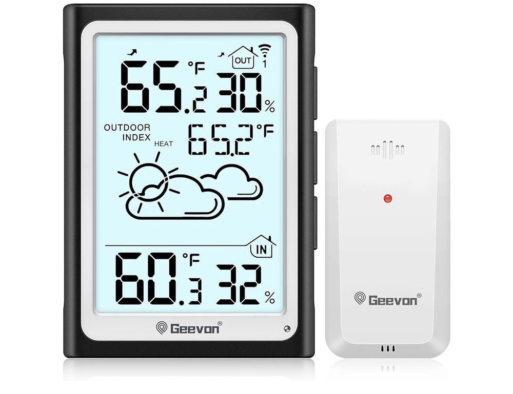 Geevon Large Display Digital Thermometer- Missing USB Cable And User Manual