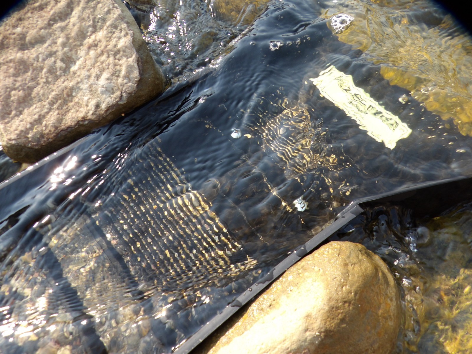 E-Z SLUICE BOX WITH FLARE OVER 45,000 SOLD LIGHT WEIGHT SLUICE GOLD PROSPECTING