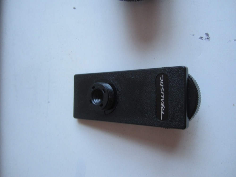 Vintage Dual Pattern Ultra Directional Eletret Microphone by Realistic