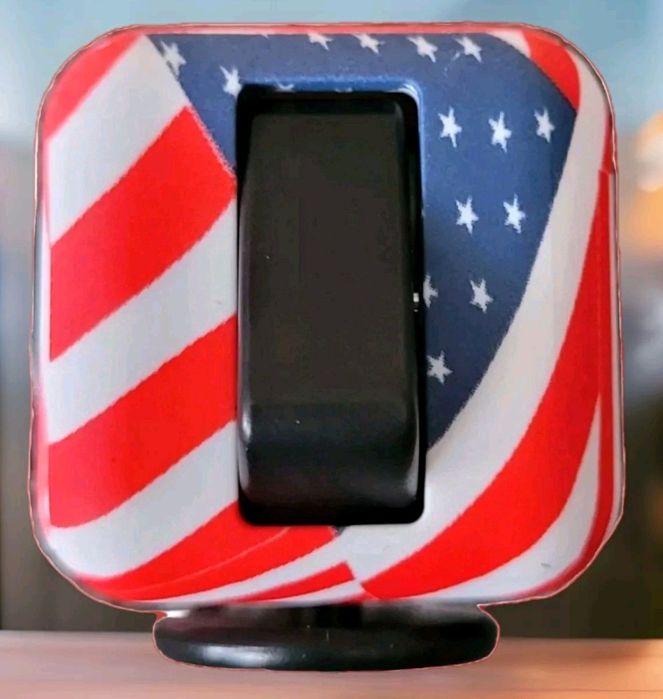 Fidget Cube American Flag Design Black Case