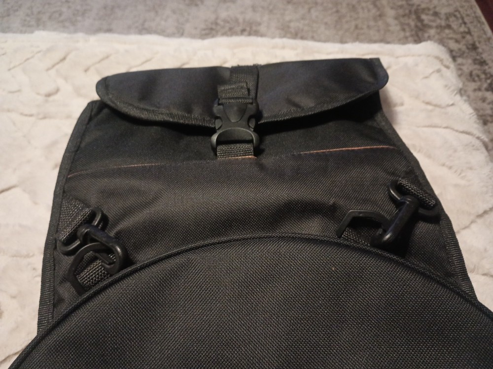 Donner Drum Pad Storage Bag/Backpack Carrying Case For Drum Accessories Black