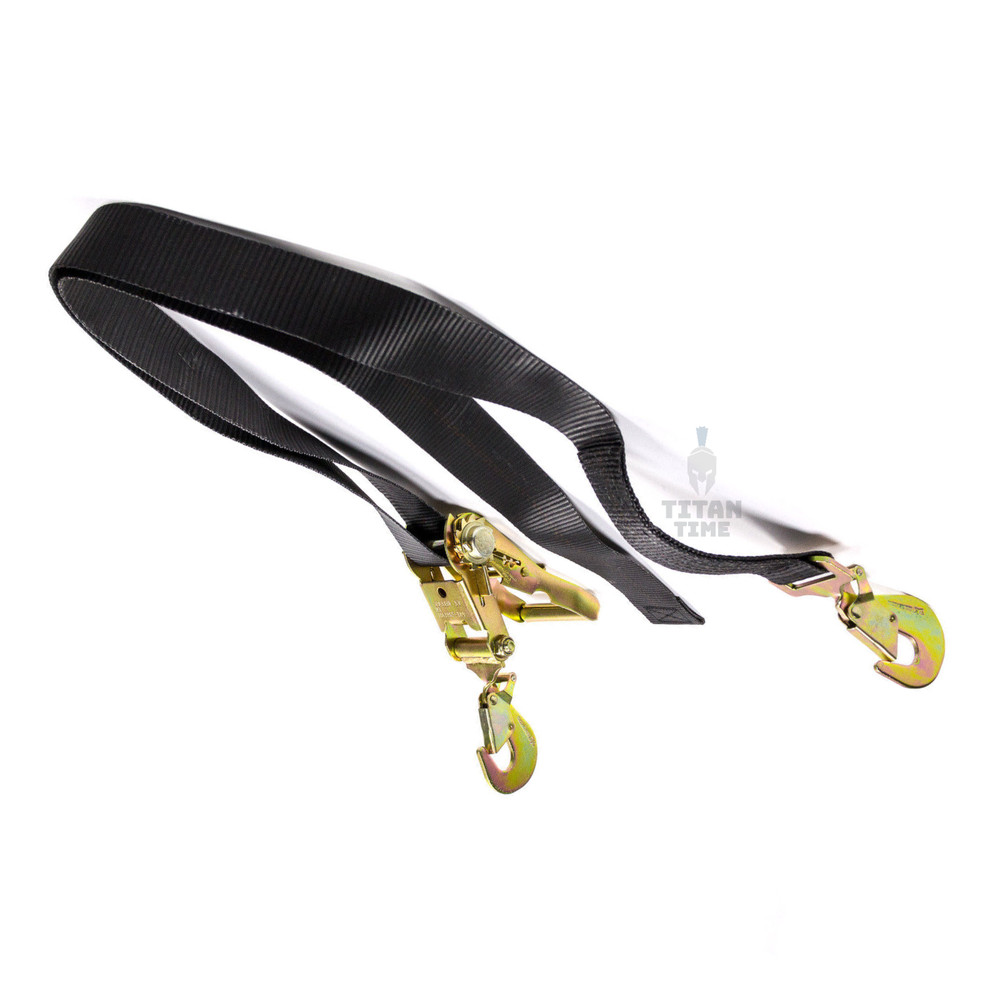 MACS CUSTOM TIE-DOWNS 2in x 8ft Tie Down Strap Direct Hook P/N - 121009