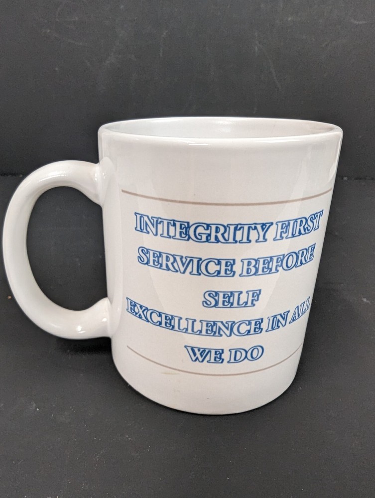 Robins AFB Fire and Emergency Services Flight Log White 10 oz Coffee Mug