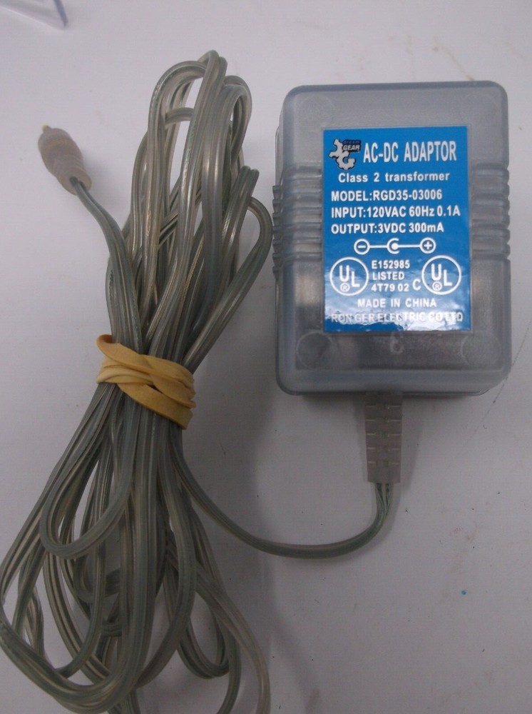 AC-DC Adaptor Class 2 Transformer Model RGD35-03006