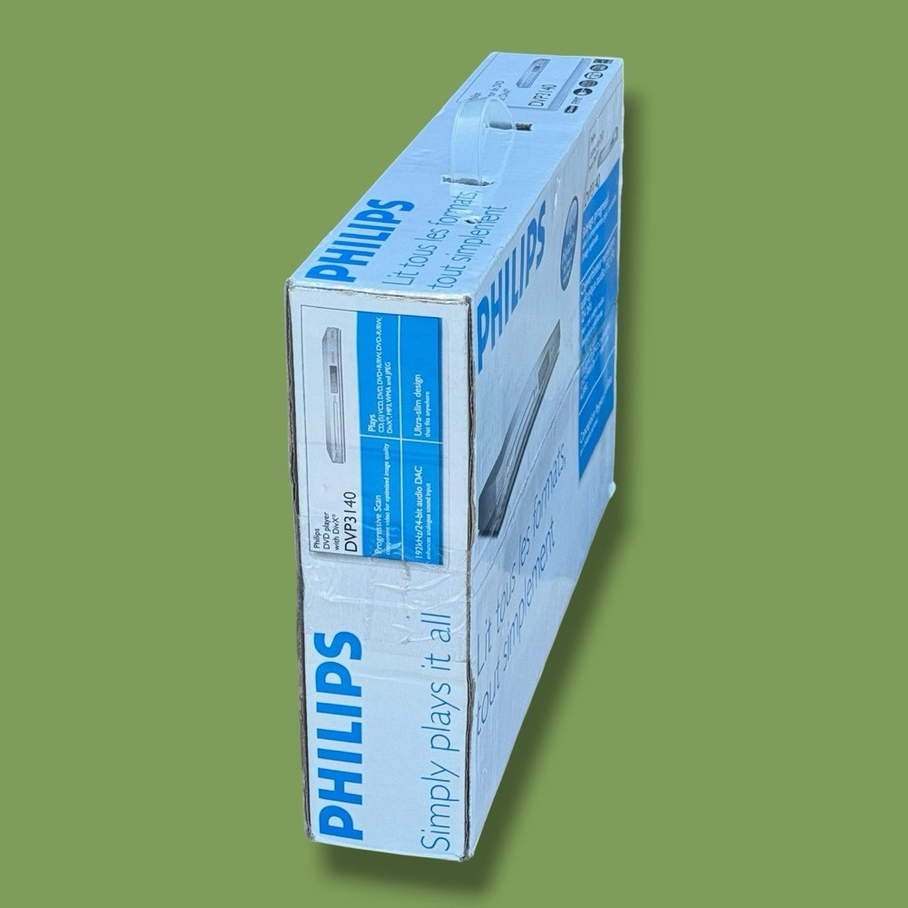 Philips DVP3140 Progressive Scan DVD Player *SEALED