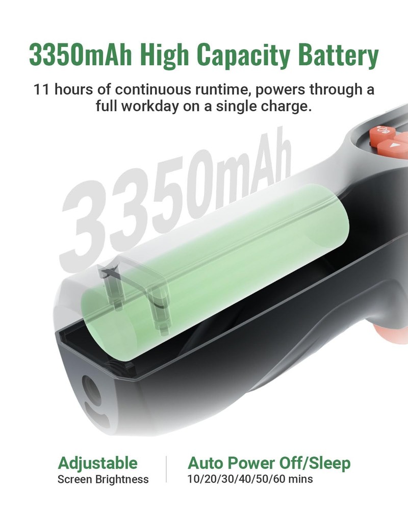 HF96 Thermal Camera with Laser Pointer, Intelligent Scene Detection, Super Re...