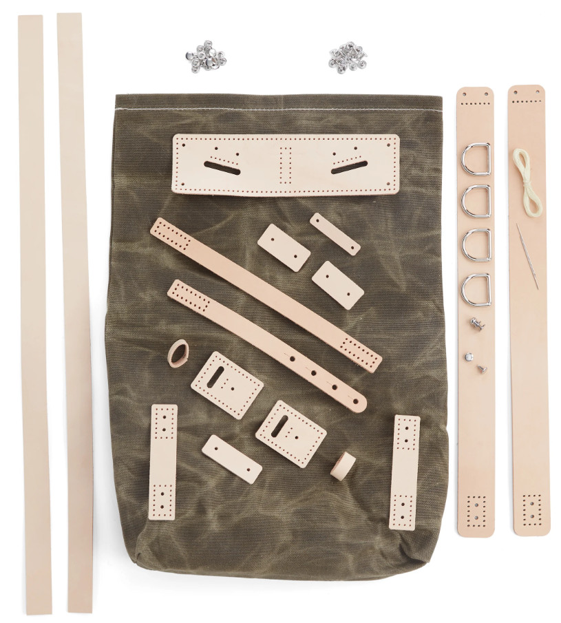 BACKPACK ROLL OVER - LEATHER DIY KIT