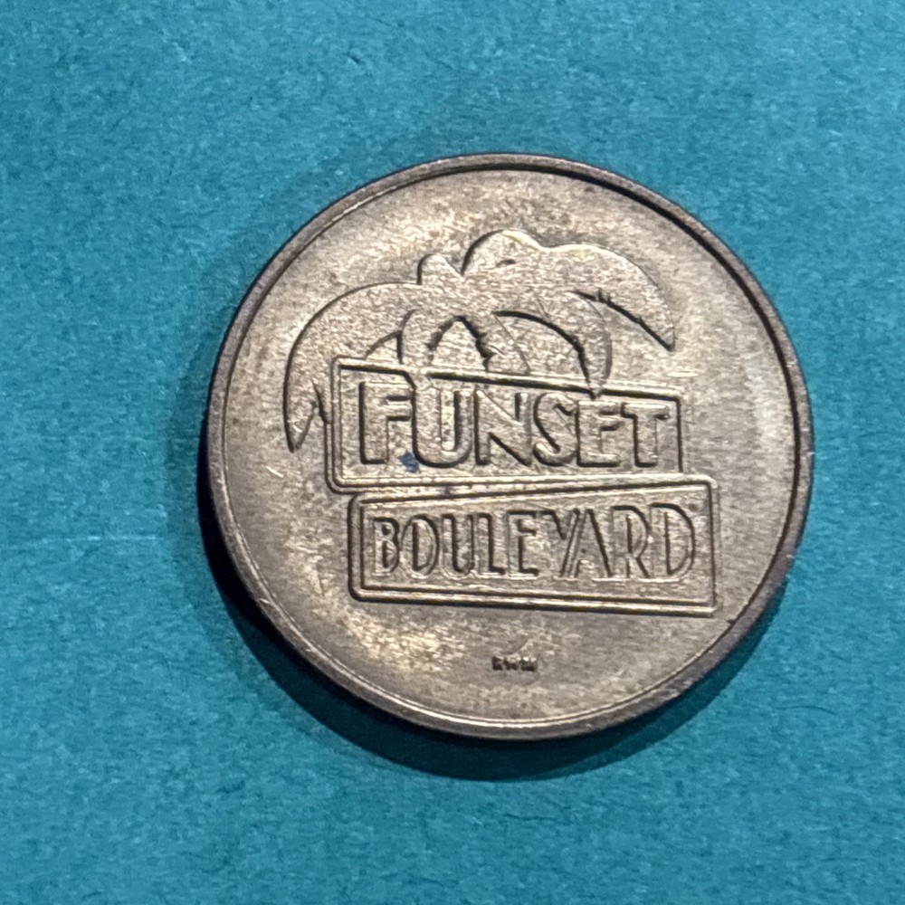 Funset Boulevard Arcade Appleton, WI Game Token