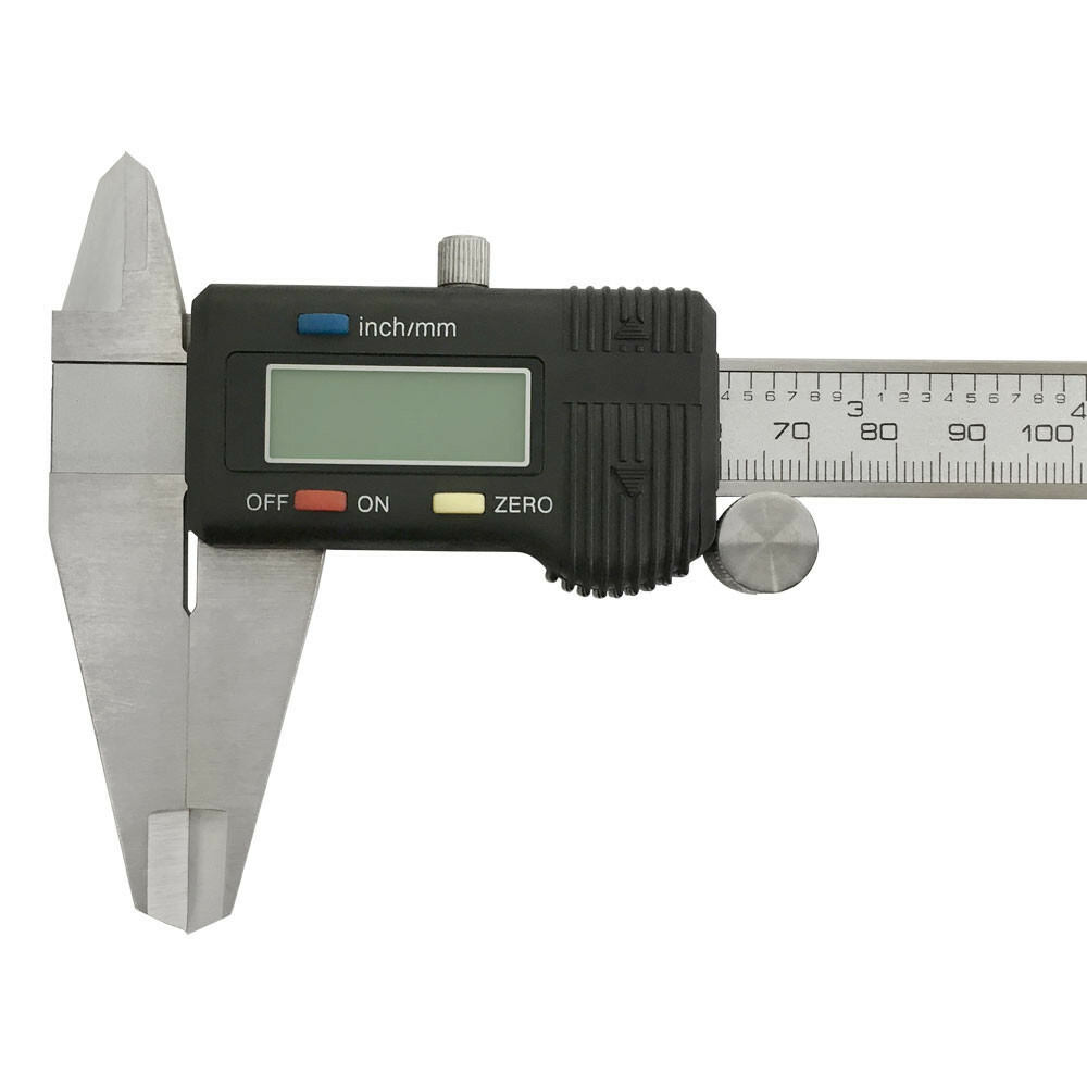 8 Inch Electronic Digital Caliper Range 0-8"/0-200mm Large LCD
