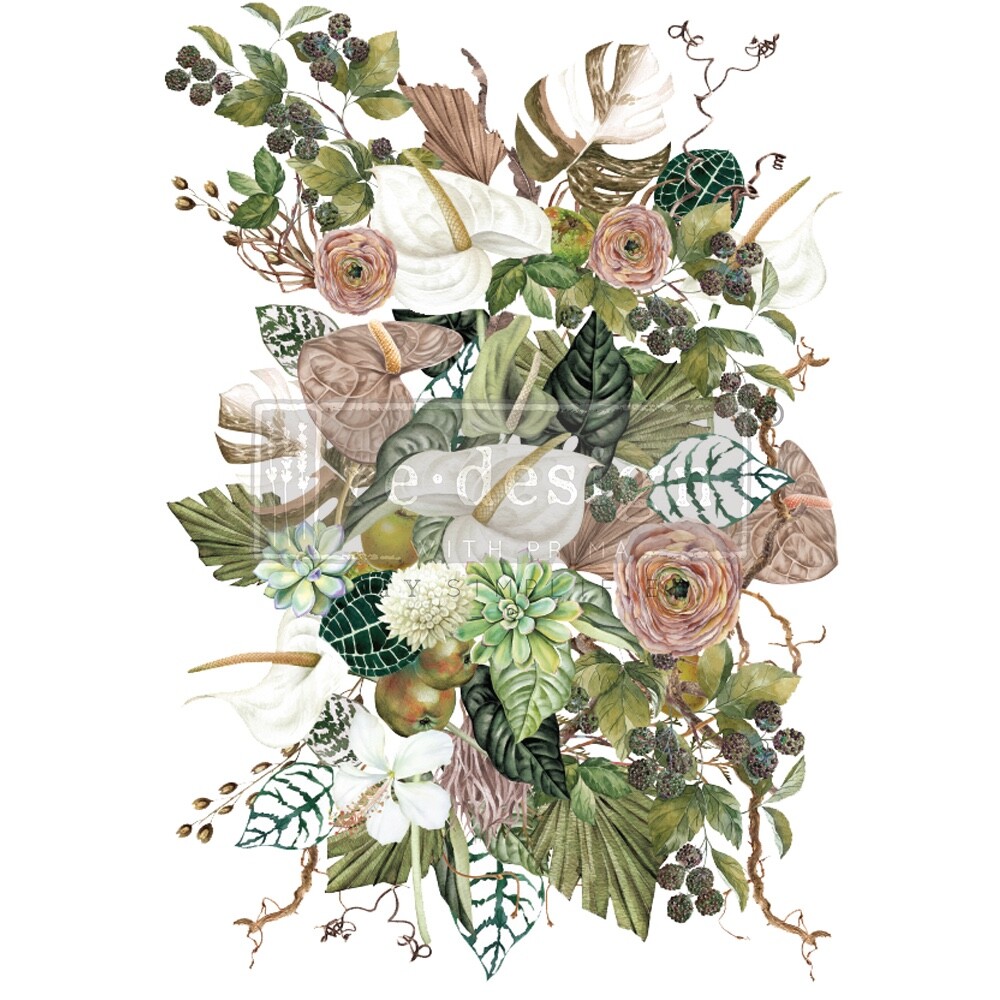 Re-Design with Prima Transfer - Anthurium