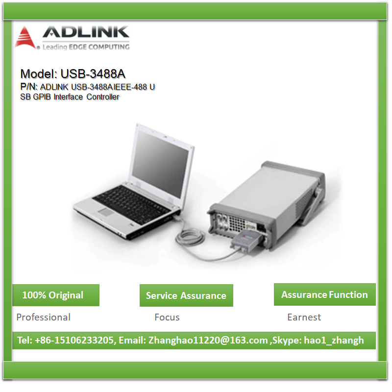 ADLINK USB-3488A IEEE-488 USB GPIB Interface Controller