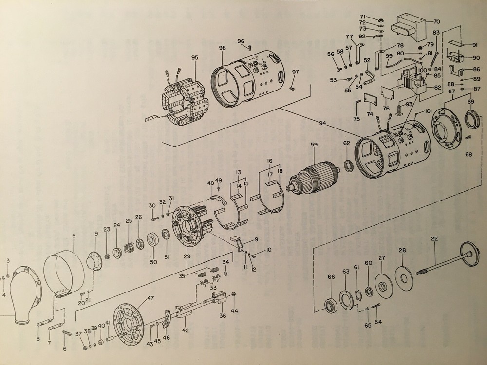 Bendix 30E18-1-A DC Generator Parts Manual