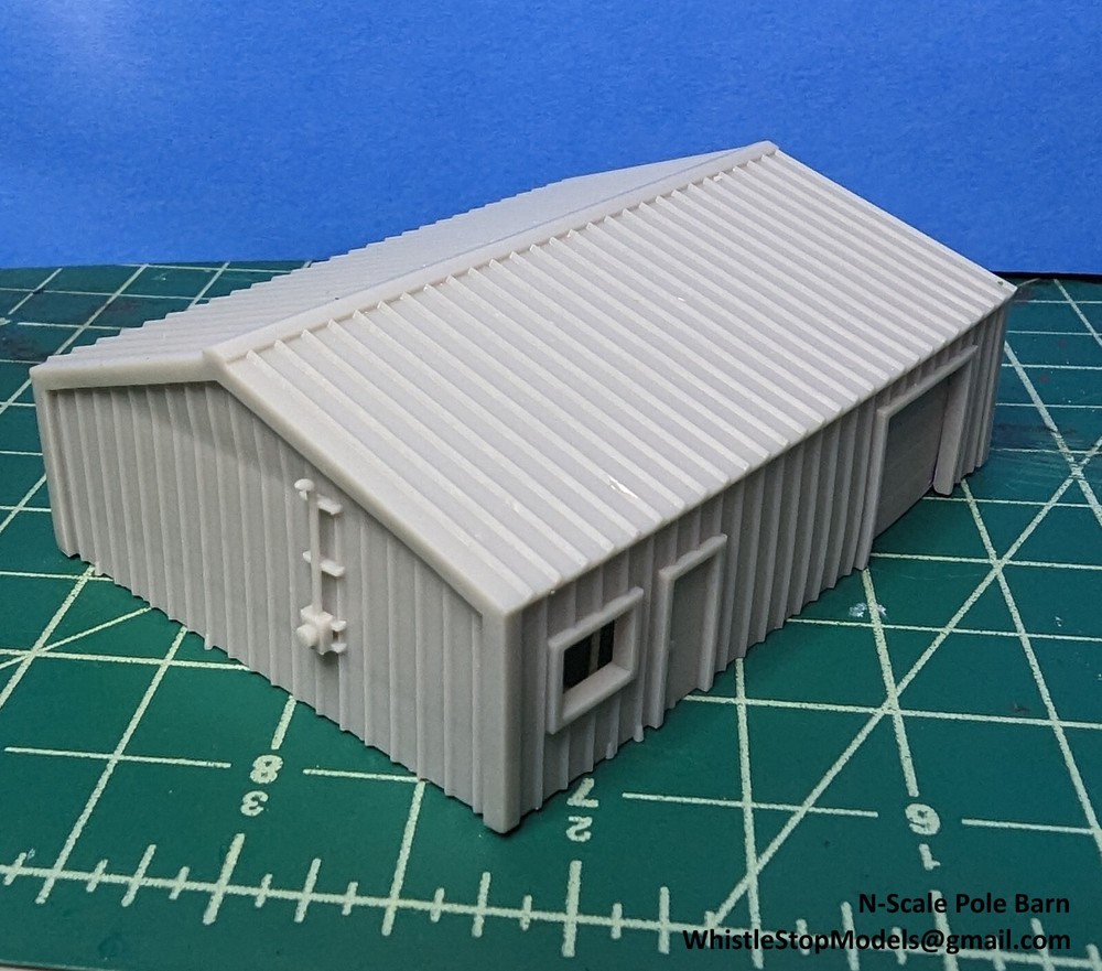 N-Scale Small Pole Barn N1055