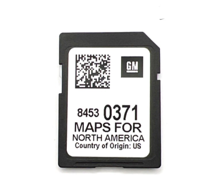 Genuine OEM GM Navigation Data Card 84530371
