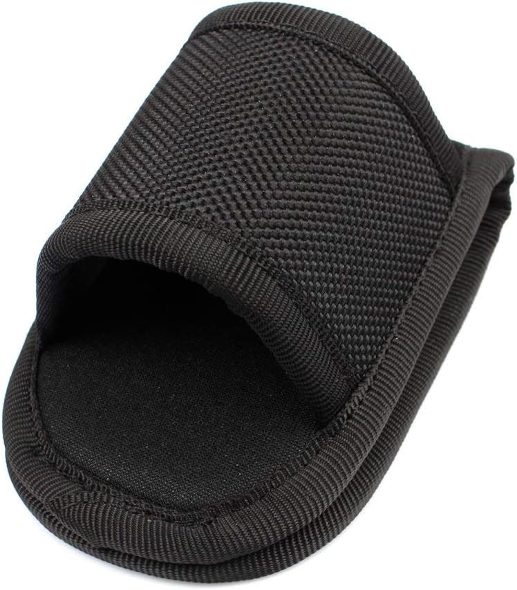 Flashlight Holster for Duty Belt, Open Top D Cell Compact Light Holder Case, Nyl