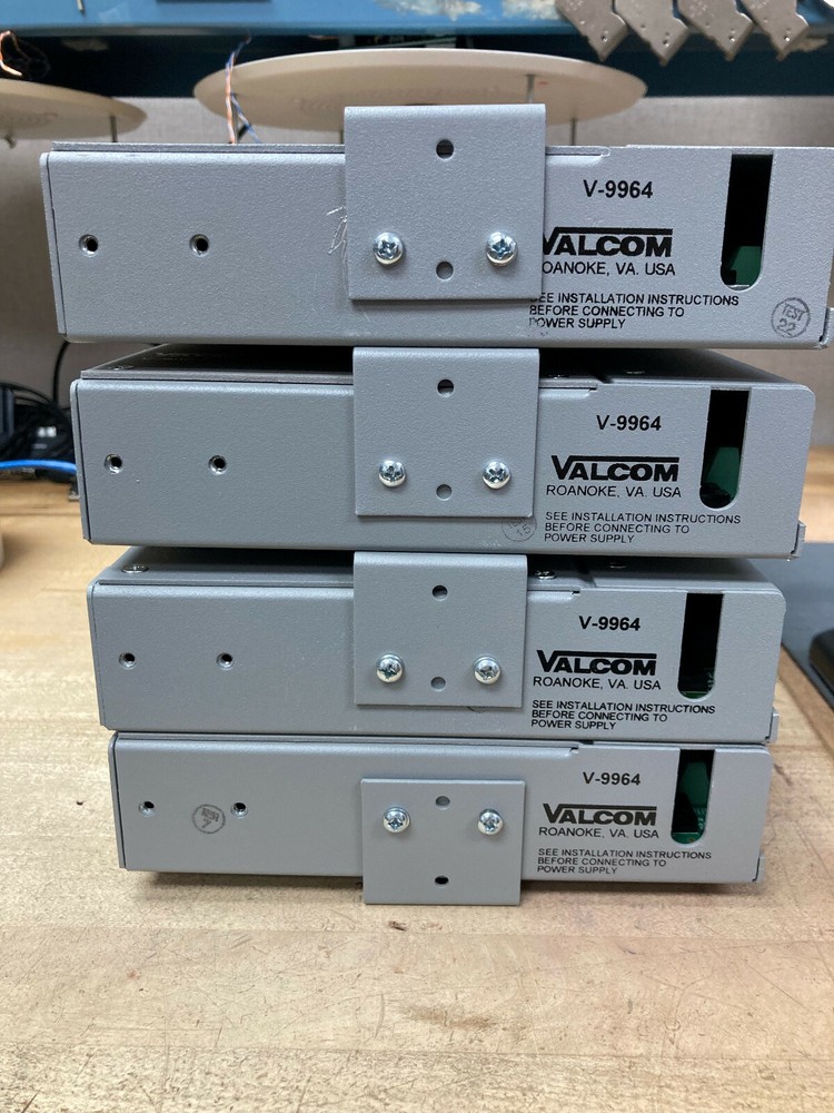 VALCOM V-9964 DIGITAL FEEDBACK ELIMINATOR / MESSAGE STACKER