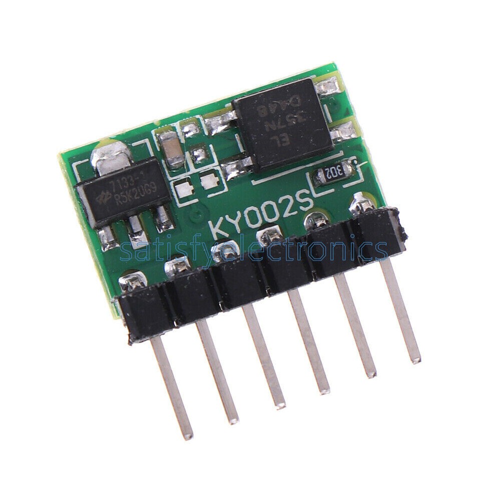 1pcs 3V-24V 5A flip-flop latch switch module bistable single button 5000mA