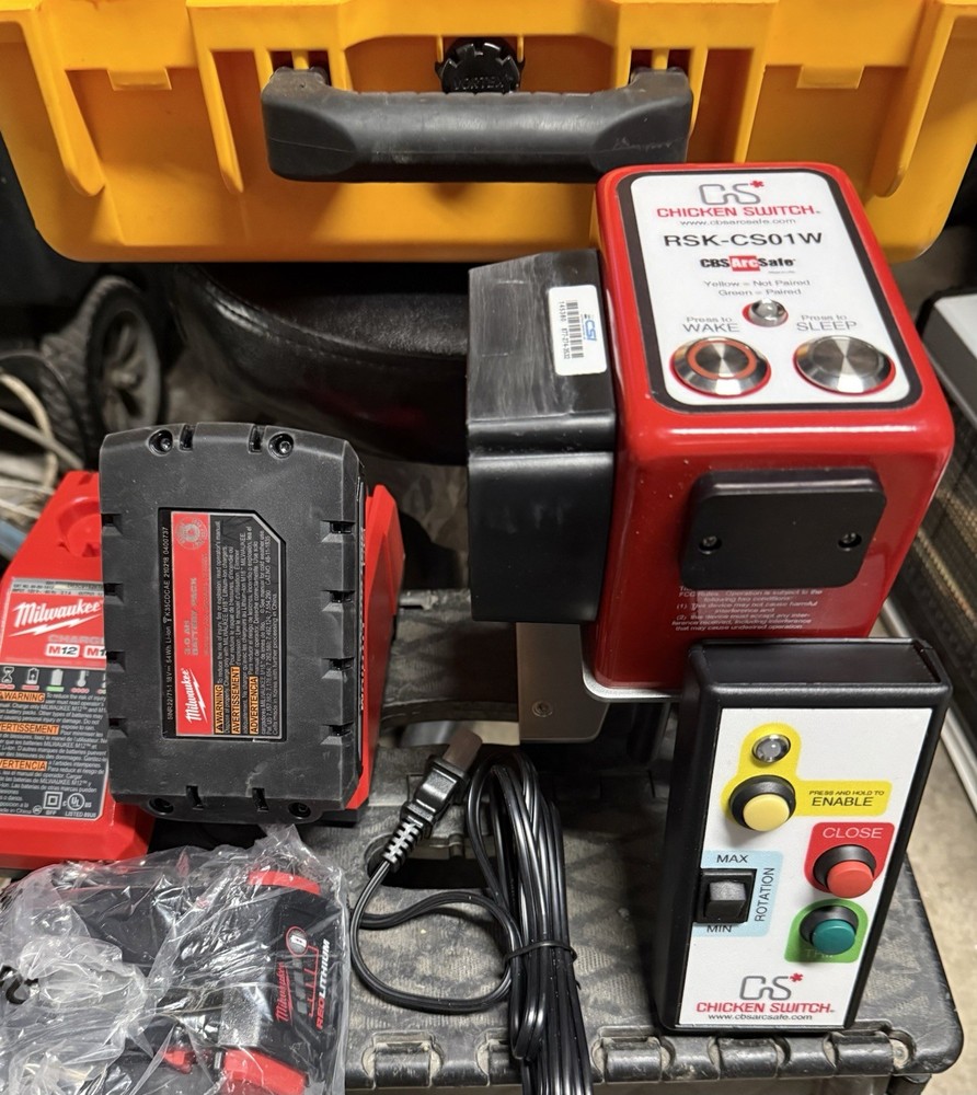 CBS Arcsafe RSK-CS01W Chicken Switch Remote Switch Actuator