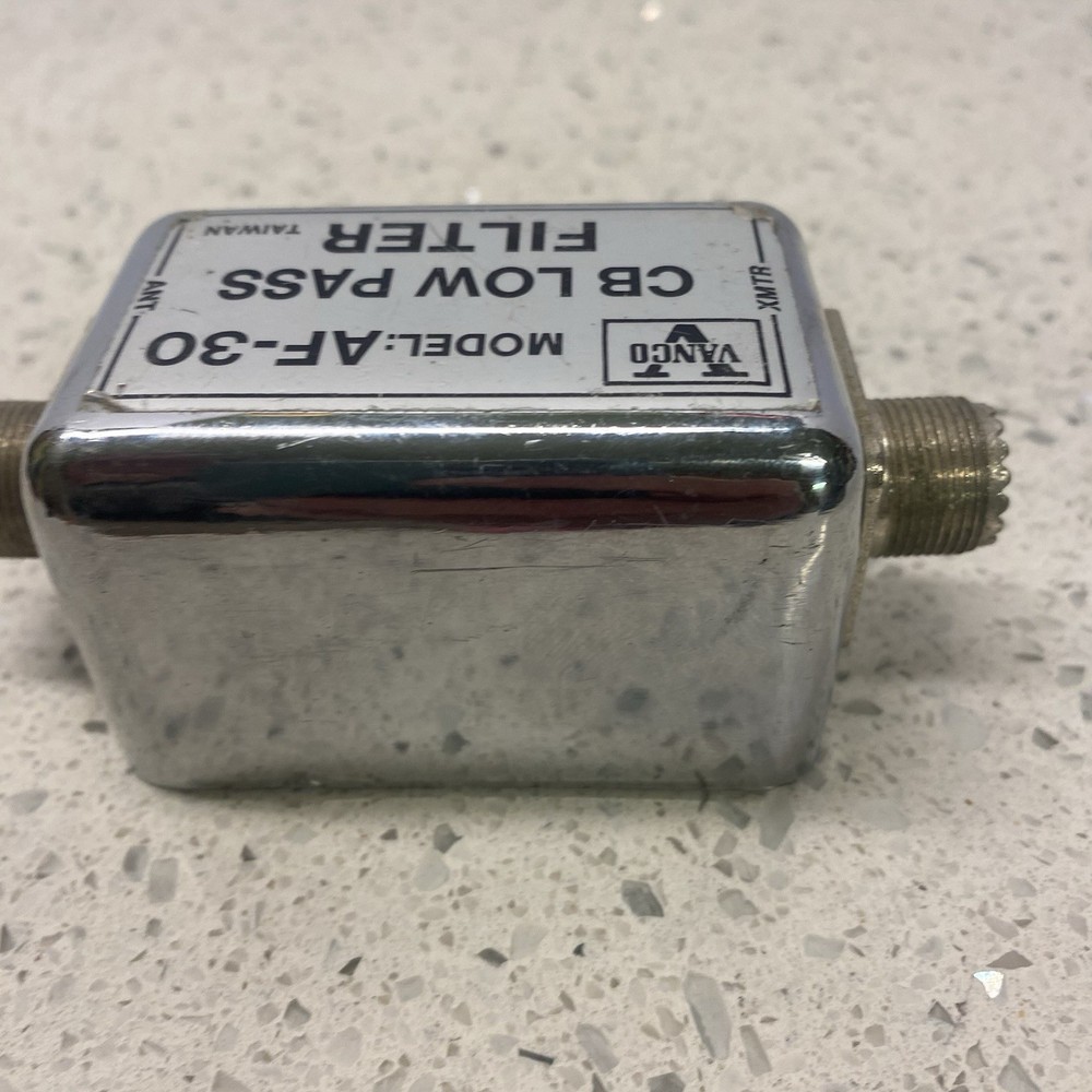Vanco Model: AF-30 CB Low Pass Filter