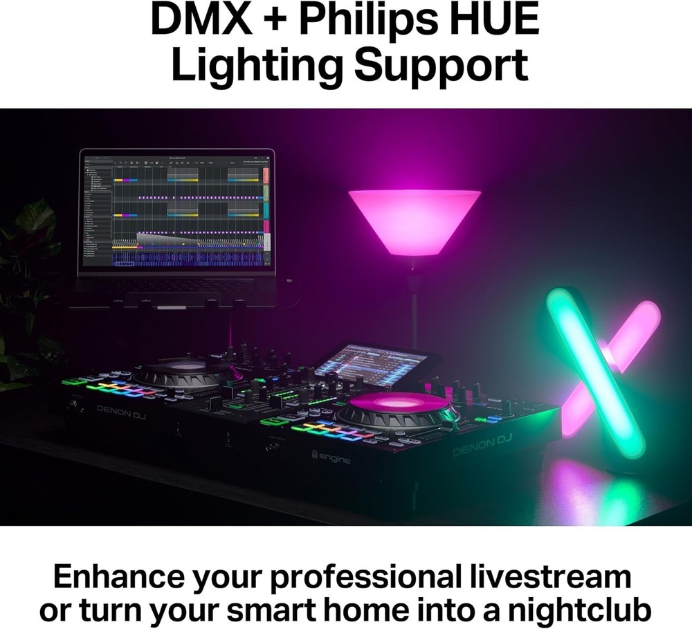 Compact DMX Interface for Lighting Software with Free Access