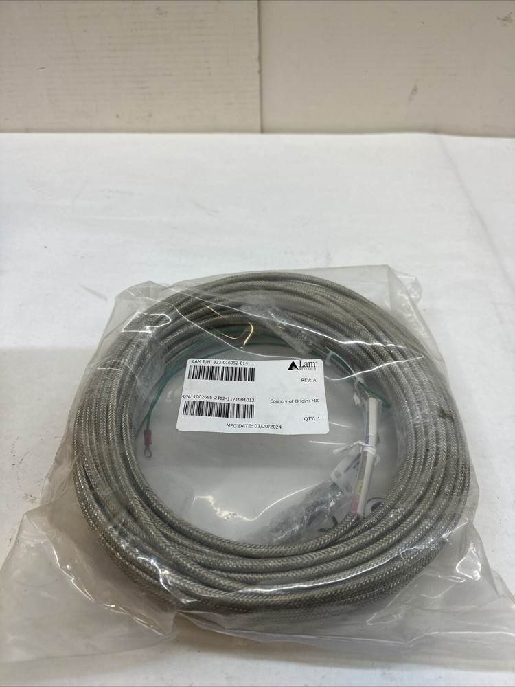 Lam Research 833-016952-014 Shielded Cable 100 Ft