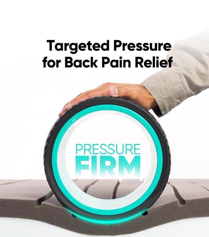 FitBeast Back Roller - 9" Blue