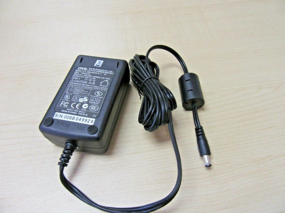 DVE A/C Adapter DSA-0421S-12