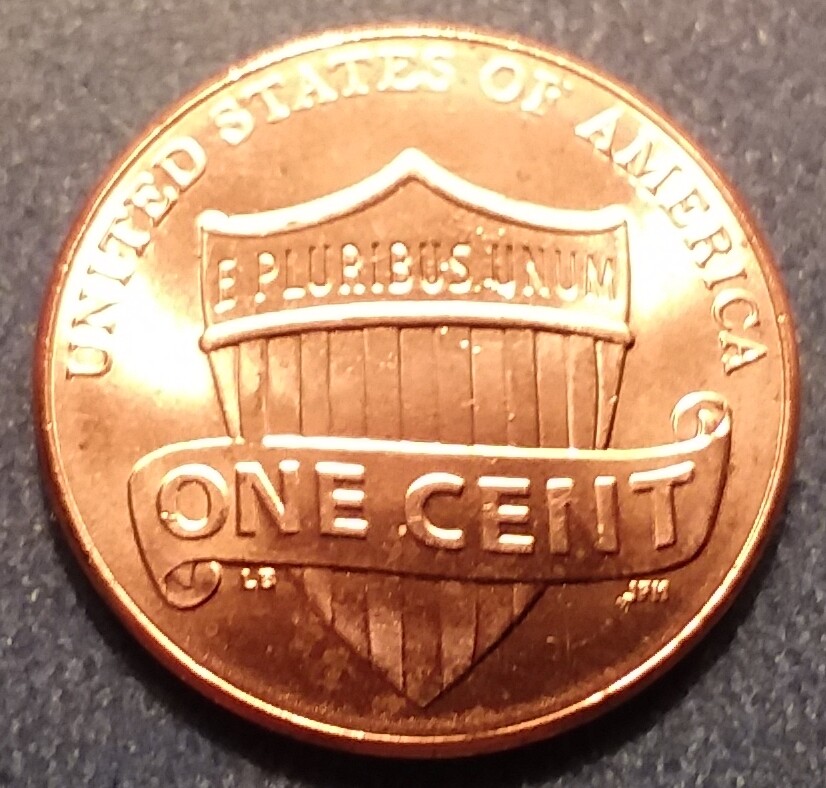 2017-P Brilliant Uncirculated Lincoln Shield Cent. Ships Free.