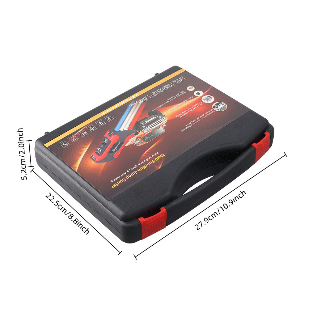 Emergency Starting Power Supply 3500A Peak Current Instant Engine Start Reliable