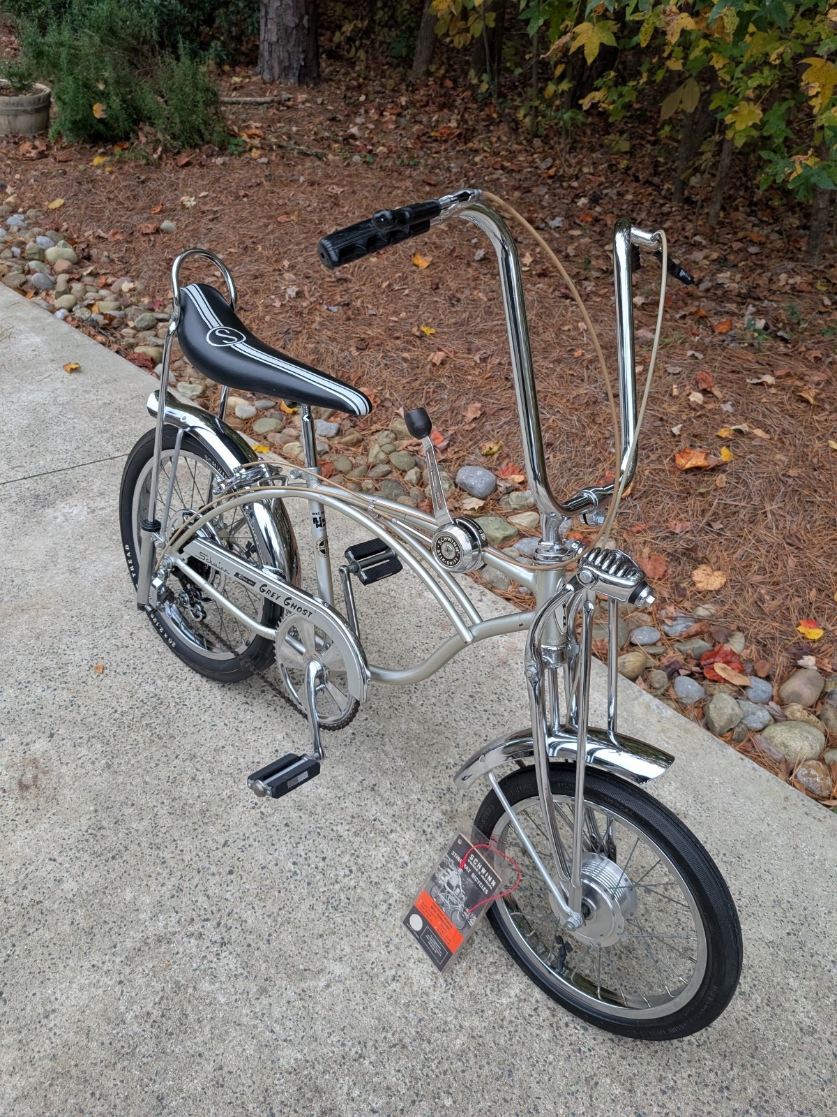 SCHWINN 1971 GREY GHOST KRATE Bicycle 5 speed STINGRAY 20 inch Bike ORIGINAL