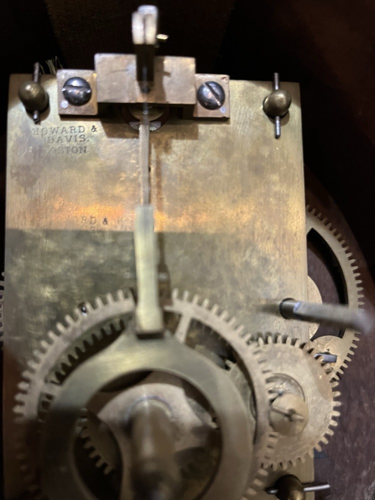 Howard & Davis Number 5 Rectahgular Bottom Clock Banjo