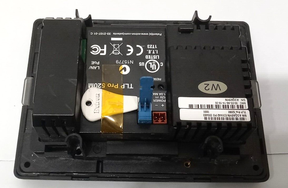 Extron TLP Pro 520M 5” Wall Mount Touch Link Pro Touchpanel Same as Pictures