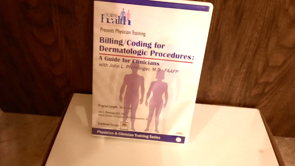 Billing/Coding for Dermatologic Procedures:  Guide, Presentation, Education, DVD