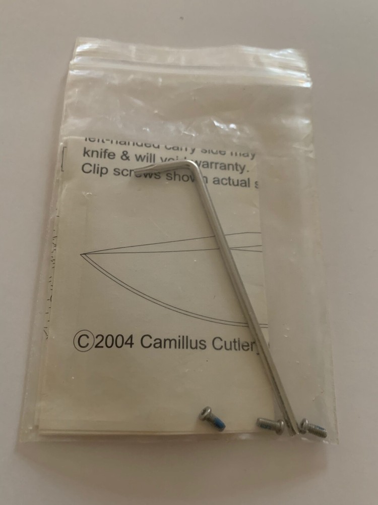 CAMILLUS WRENCH AND SCREWS ONLY!!