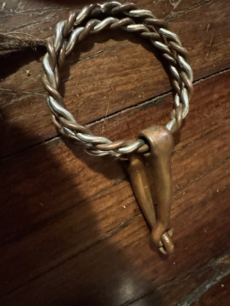 Snaffle Bit 5” Copper Handmade Loose Ring