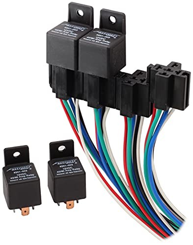 Fastronix High Current 40/60A Relay Panel with 4 Relay and Socket Panel