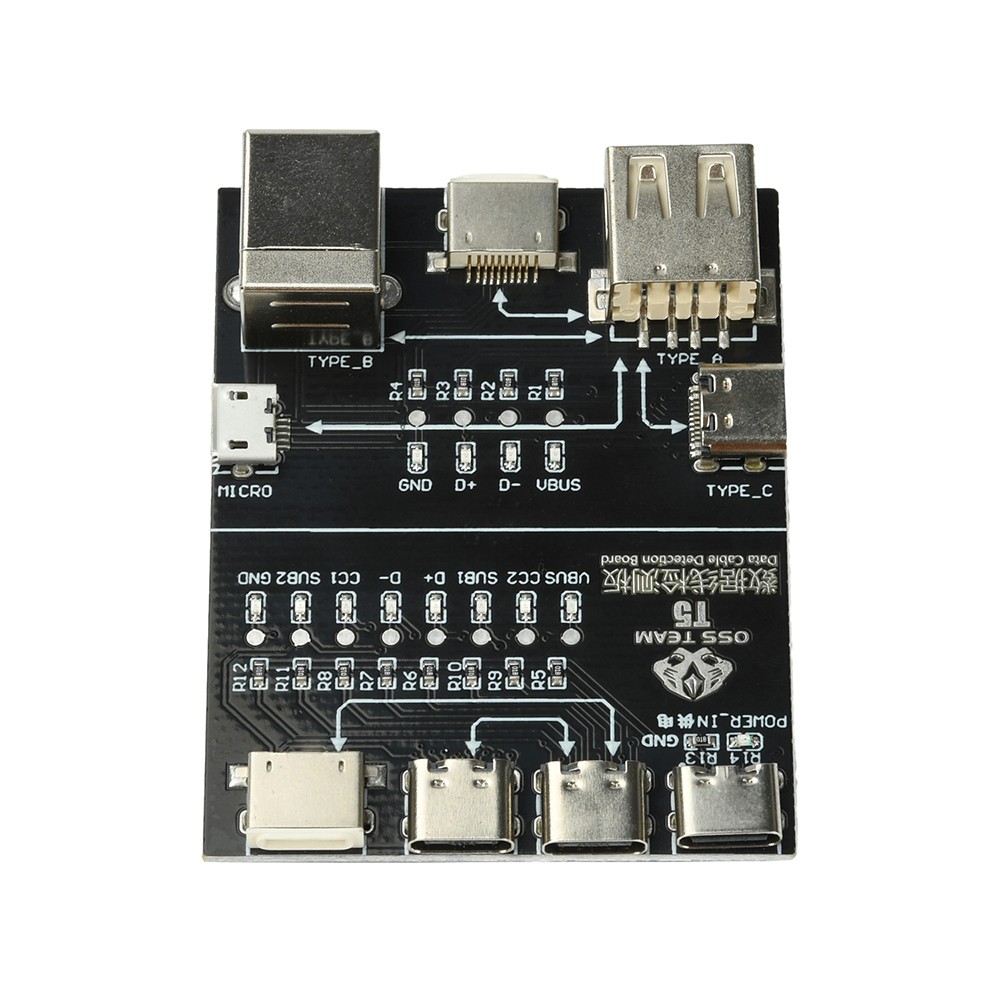 Multi-Interface Cable Testing Module Data Cable Test Board Anomaly Rapid Detect