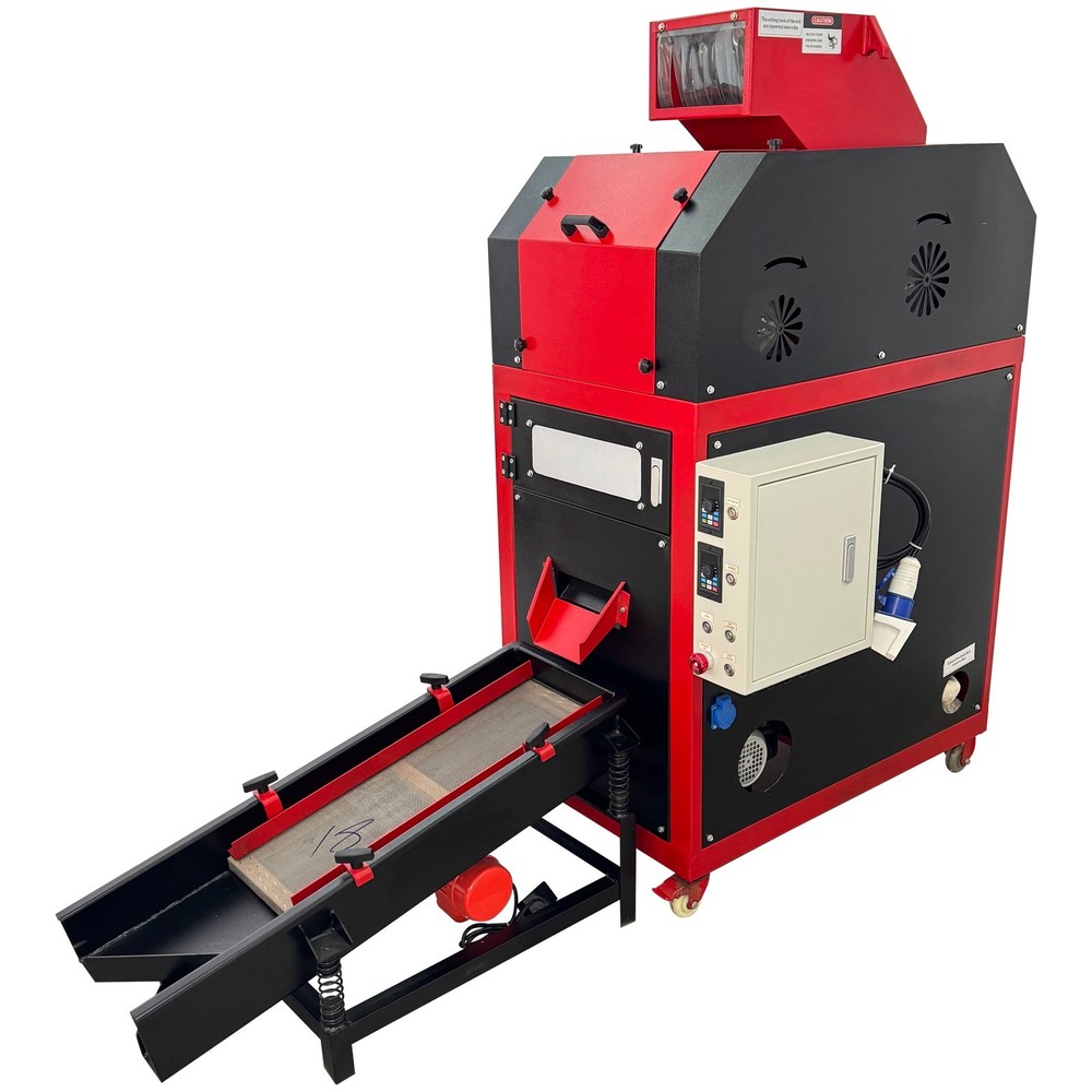 220V Copper Wire Granulator Machine Waste Cable Recycling Copper & Plastic Separ