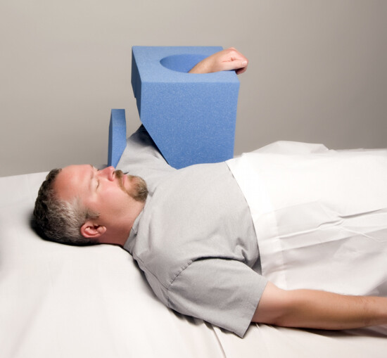 Carter Arm Elevation Support Foam Pillow Upper Extremity Post Op Fracture Pillow